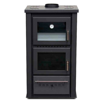 Salamandra A Lenha Sem Ventilação N990 Íris C/ Forno - Metlor